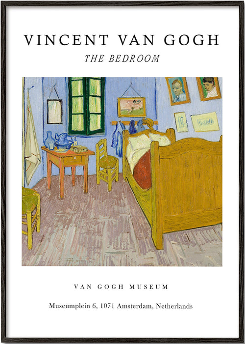 Vintage plakat: Van Goghs soveværelse