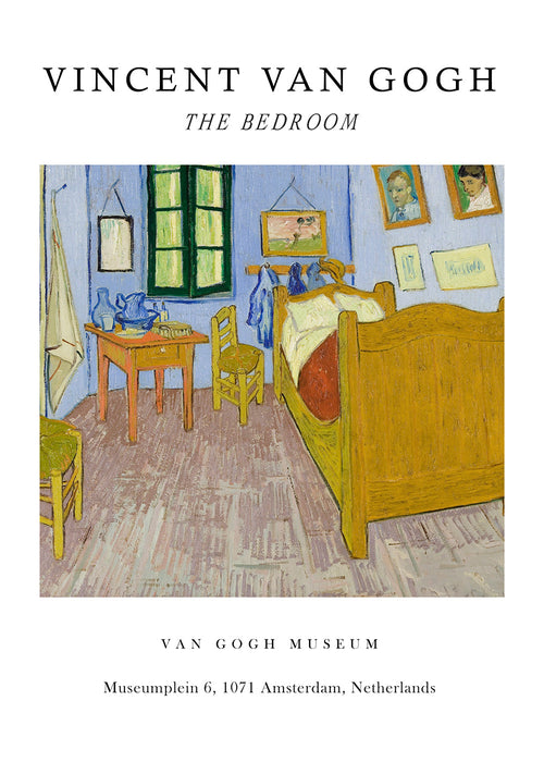 Vintage plakat: Van Goghs soveværelse