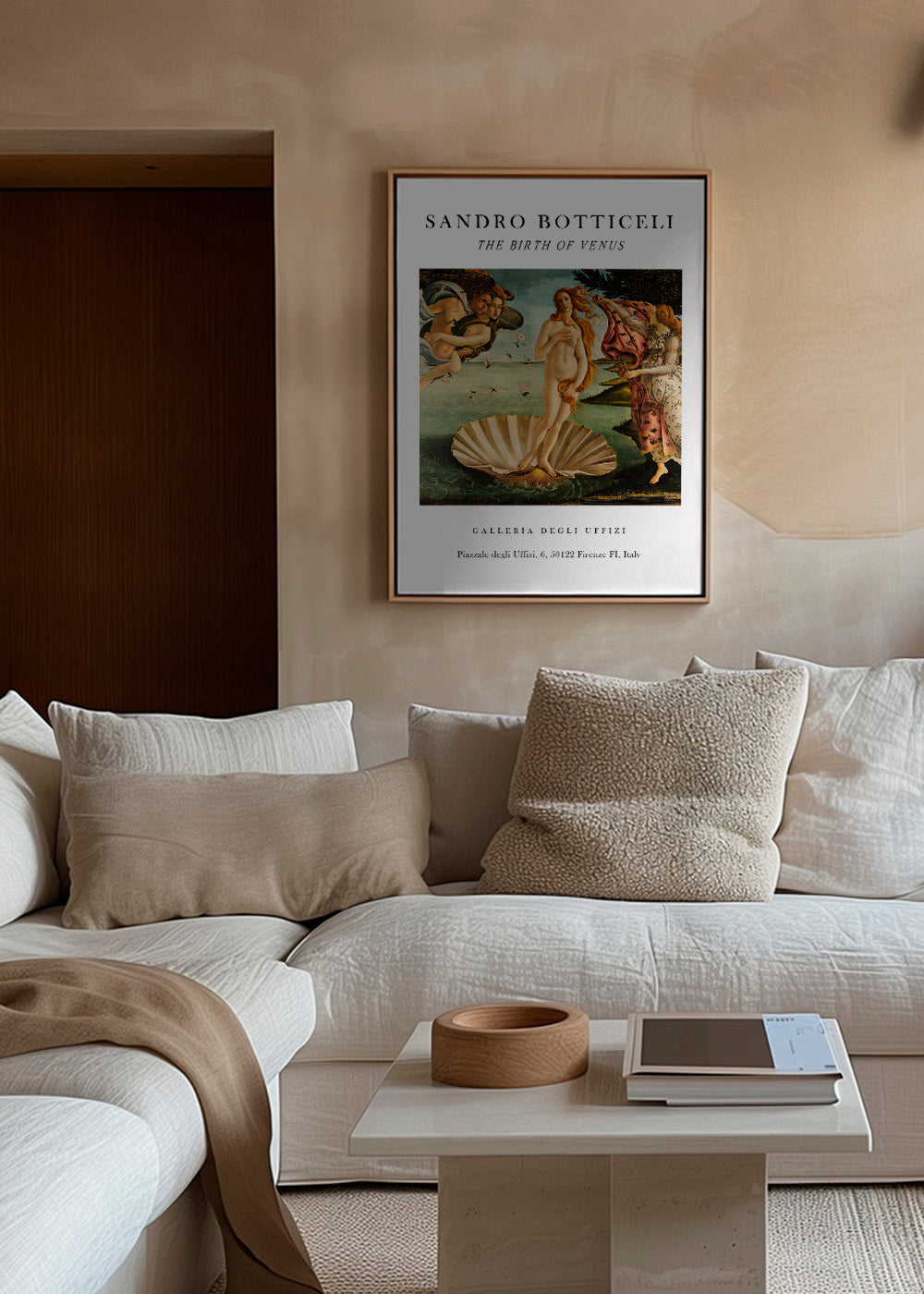 Klassisk Venusfødsel plakat af Botticelli