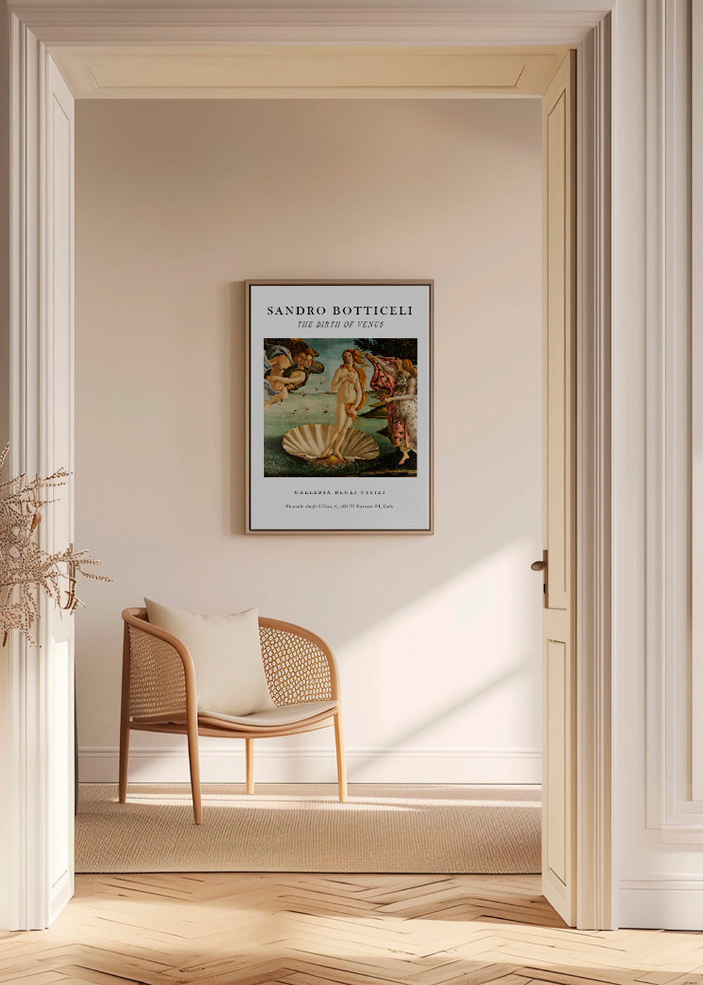 Klassisk Venusfødsel plakat af Botticelli