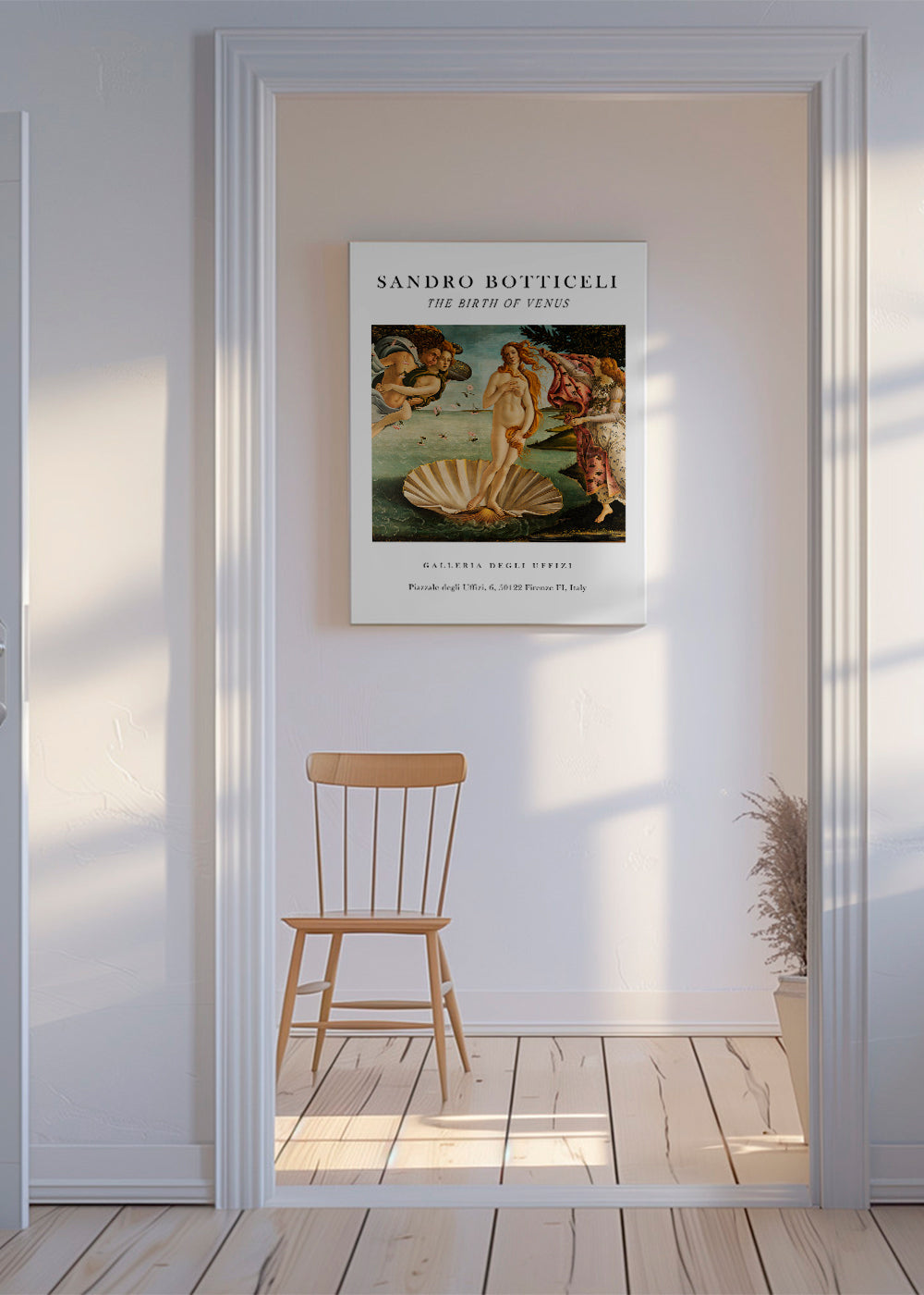 Klassisk Venusfødsel plakat af Botticelli