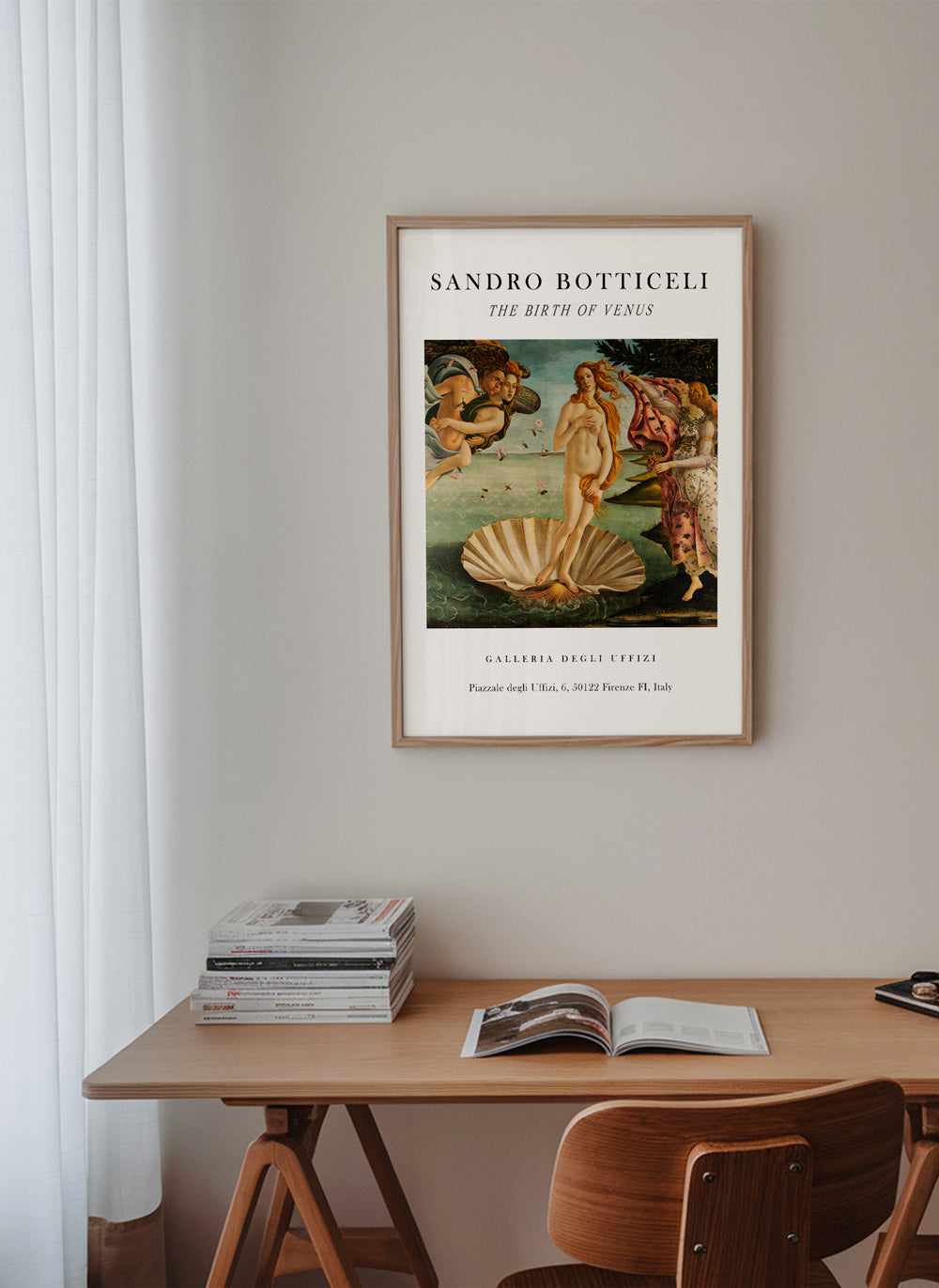 Klassisk Venusfødsel plakat af Botticelli