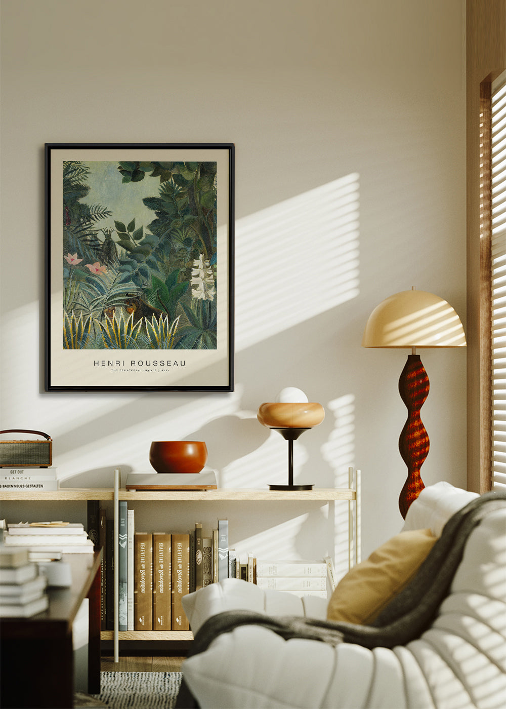 Botanisk plakat: Rousseau jungle