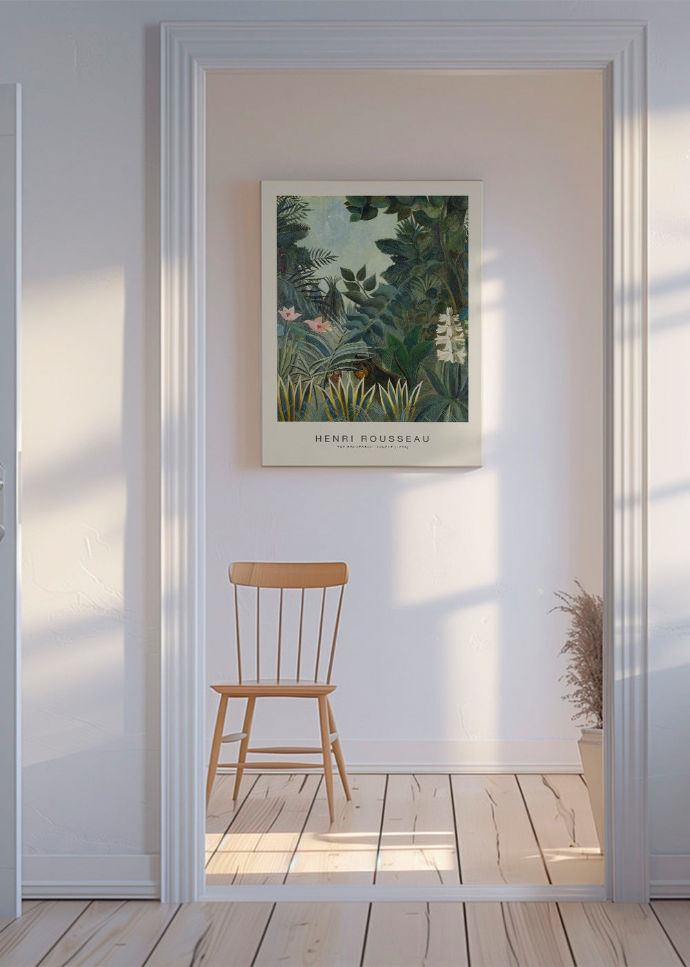 Botanisk plakat: Rousseau jungle