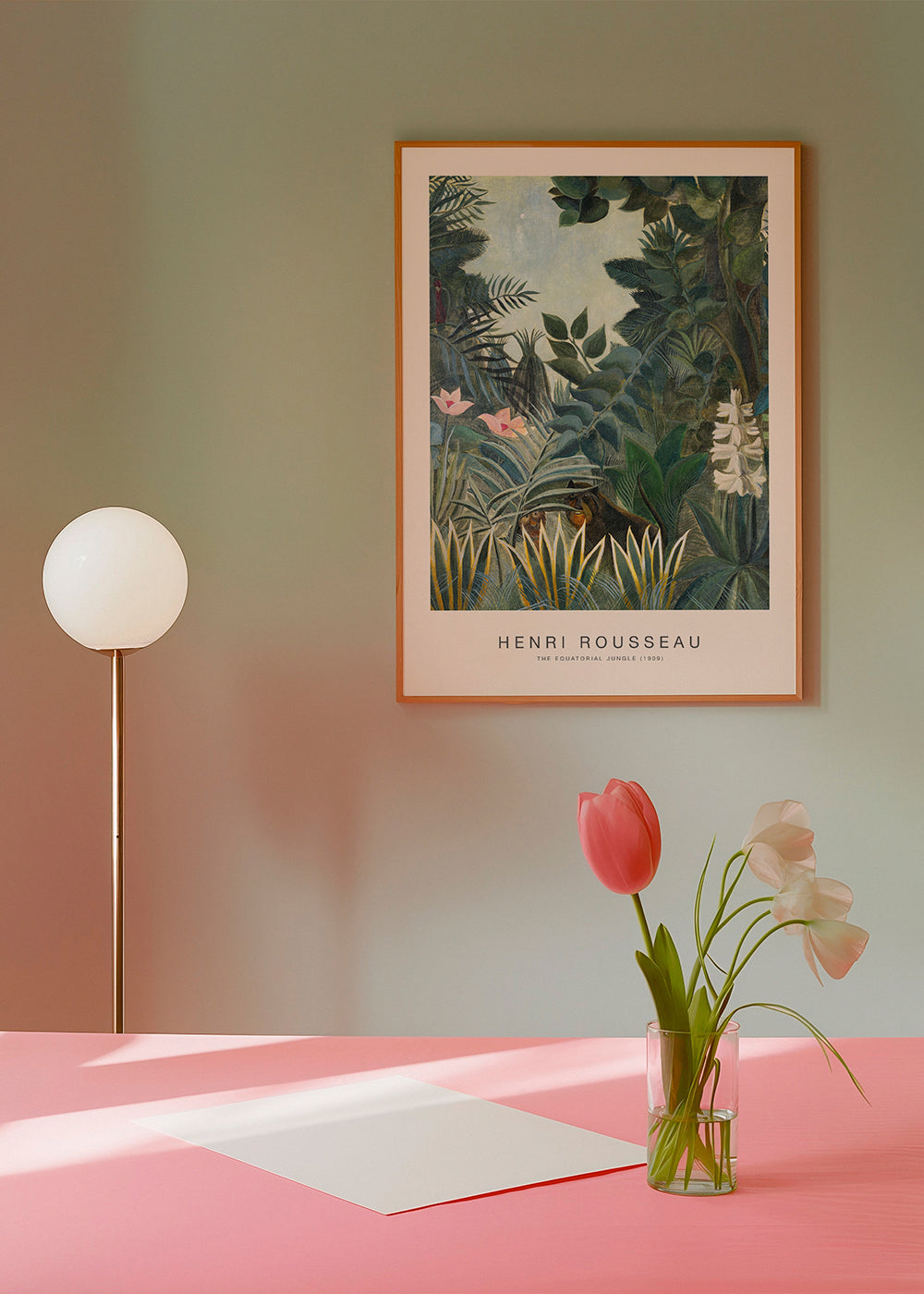 Botanisk plakat: Rousseau jungle