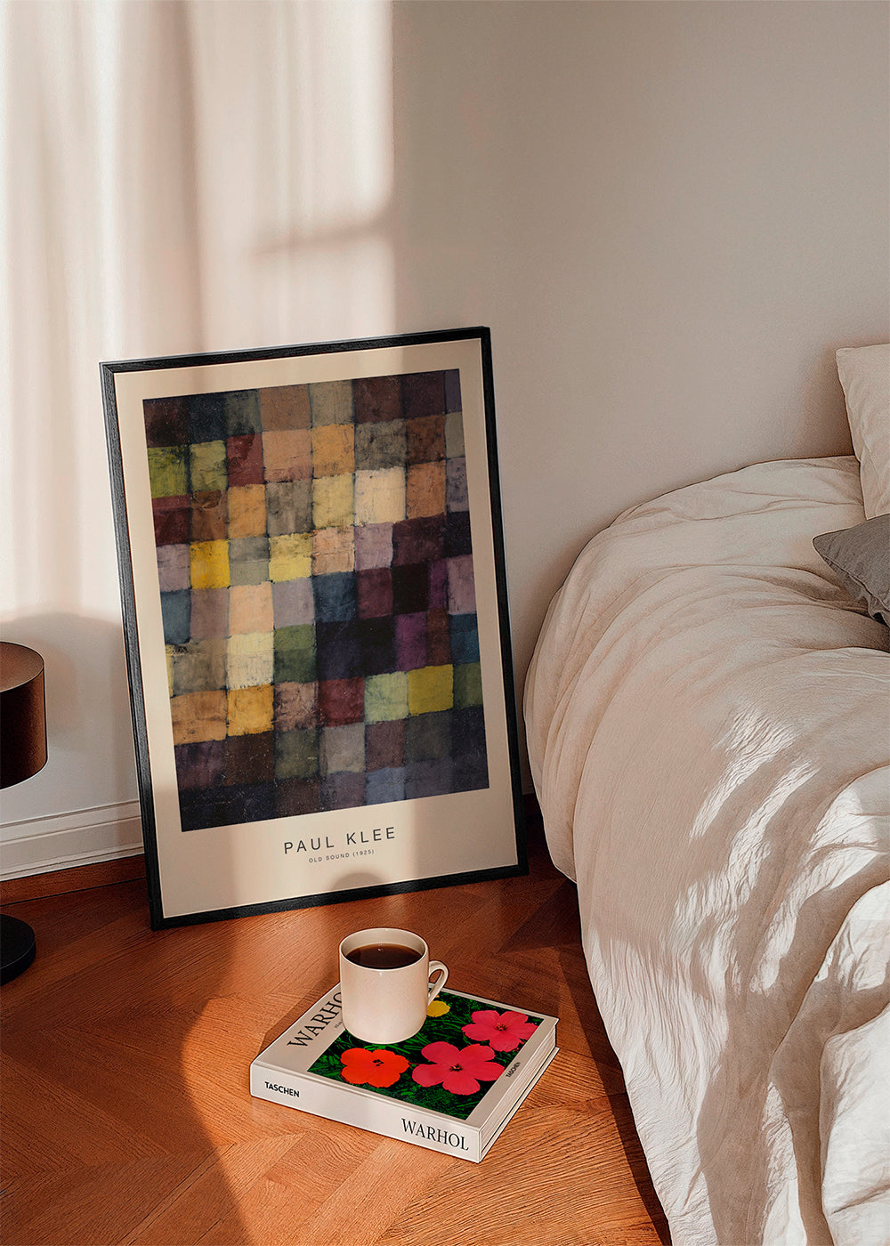 Abstrakt Paul Klee farverude-mosaik