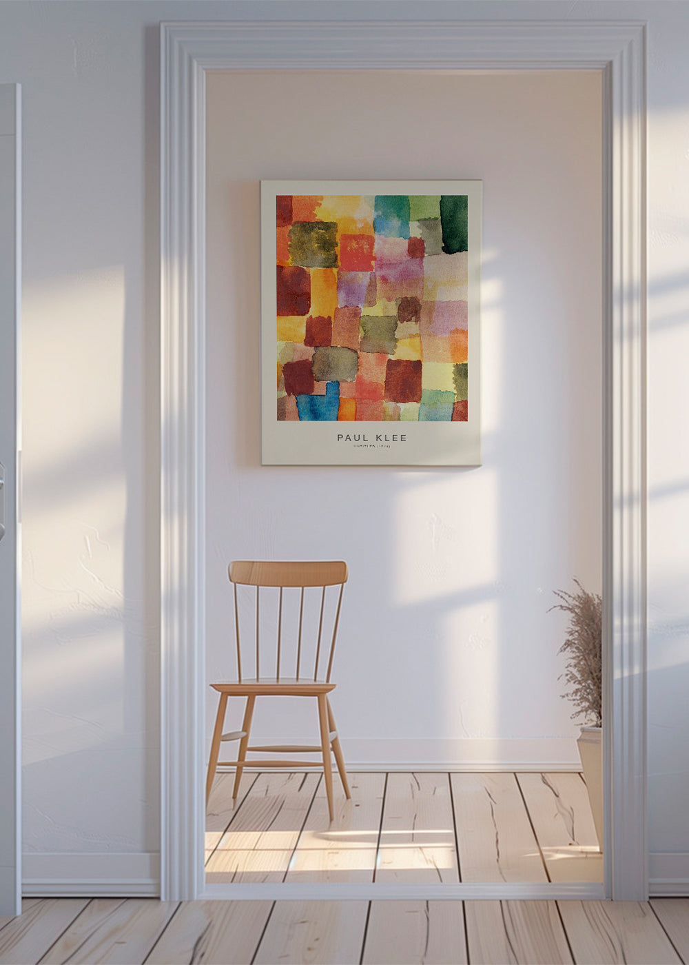 Abstrakt akvarel mosaik