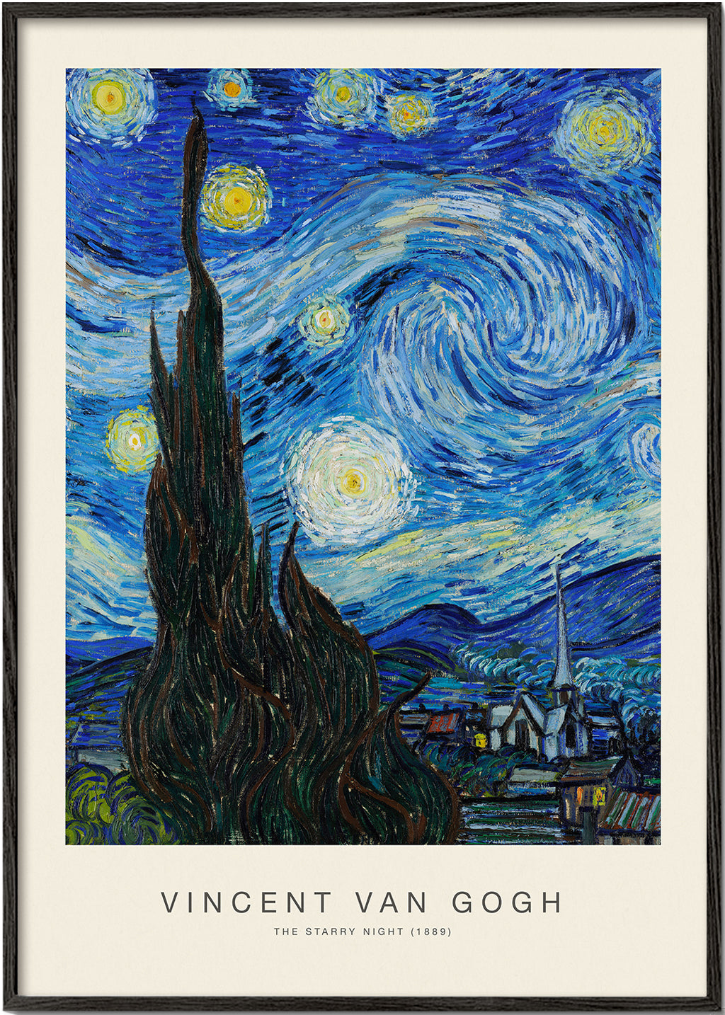 Køkkenkunst: studie af den hvirvlende nattehimmel