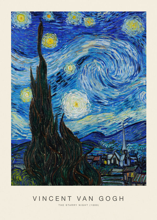 Køkkenkunst: studie af den hvirvlende nattehimmel