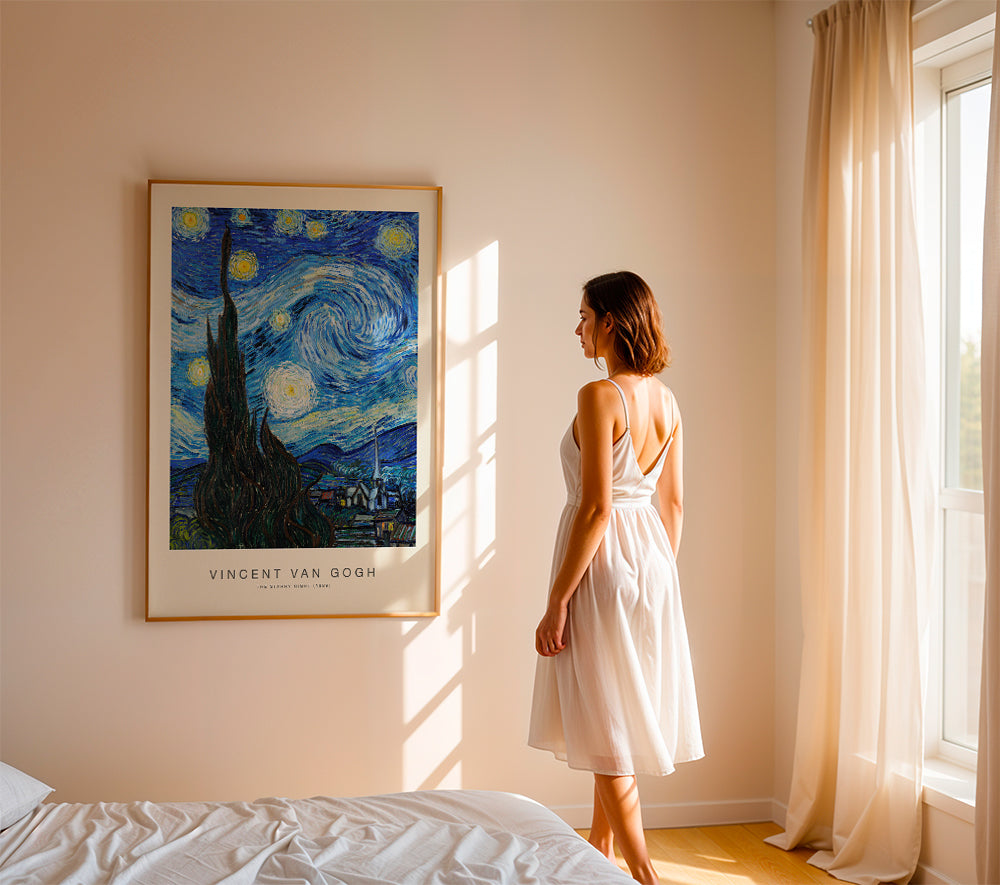 Køkkenkunst: studie af den hvirvlende nattehimmel