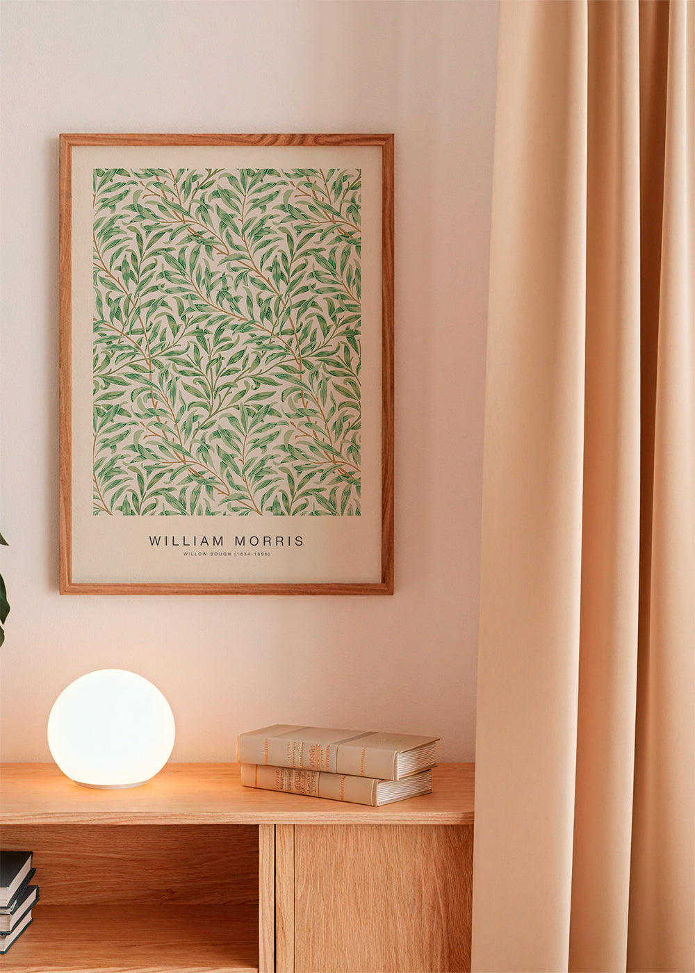 Botanisk plakat Willow Bough blade