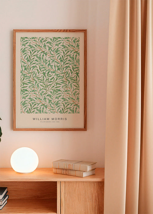 Botanisk plakat Willow Bough blade