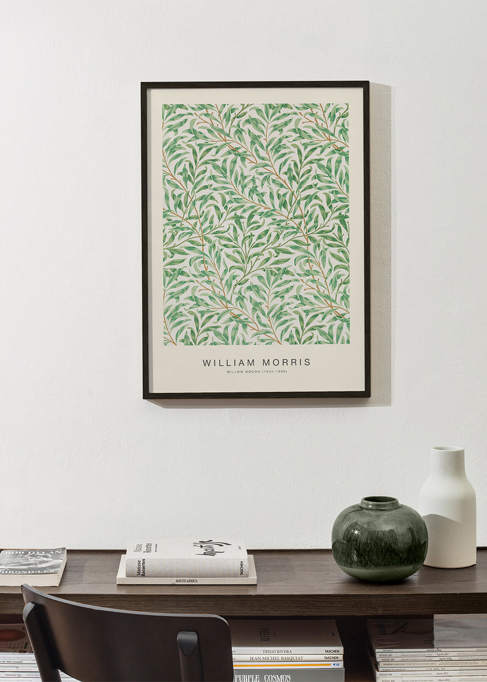Botanisk plakat Willow Bough blade