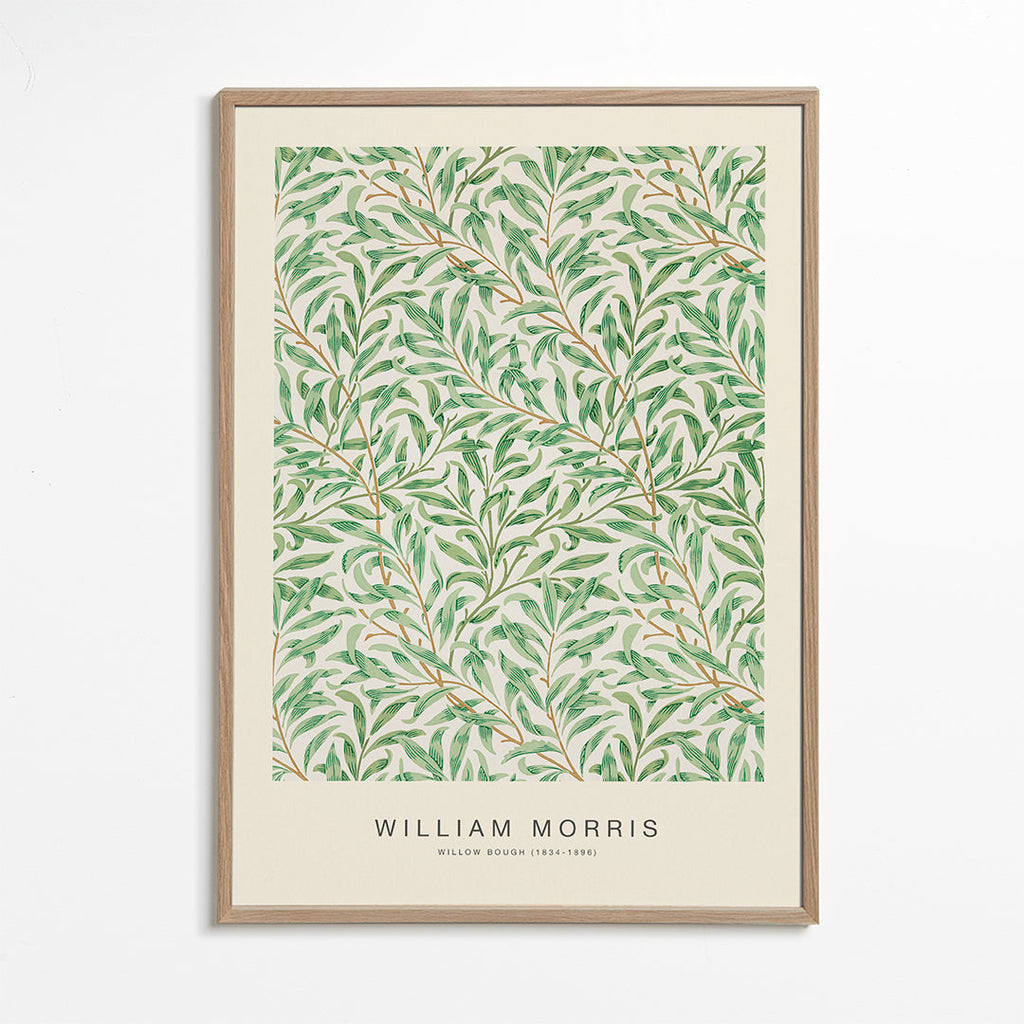 Botanisk plakat Willow Bough blade