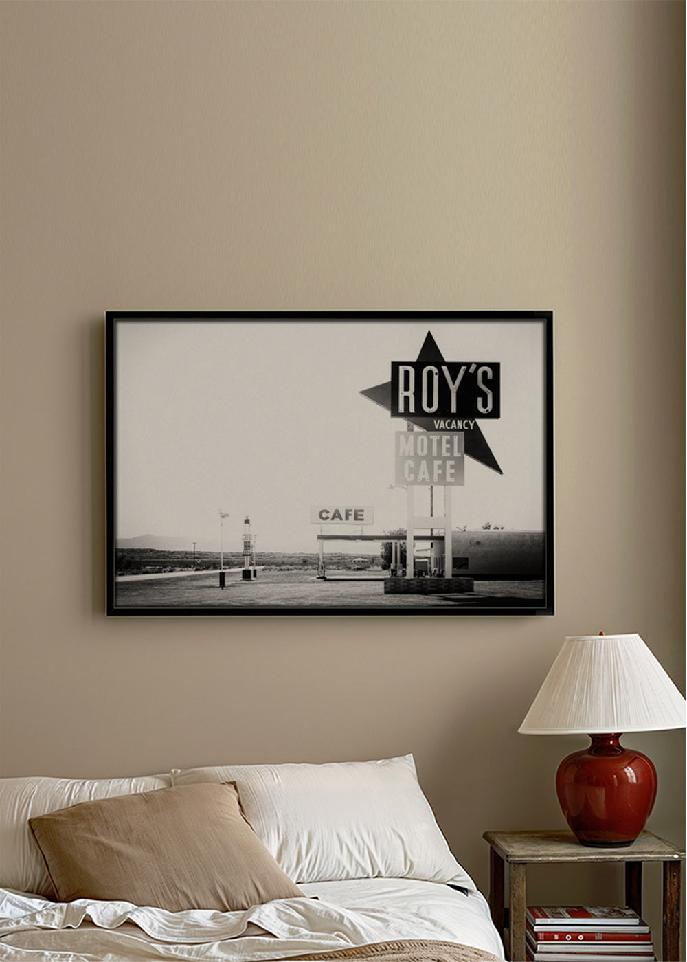 Vintage plakat Roy's Motel Café Route 66