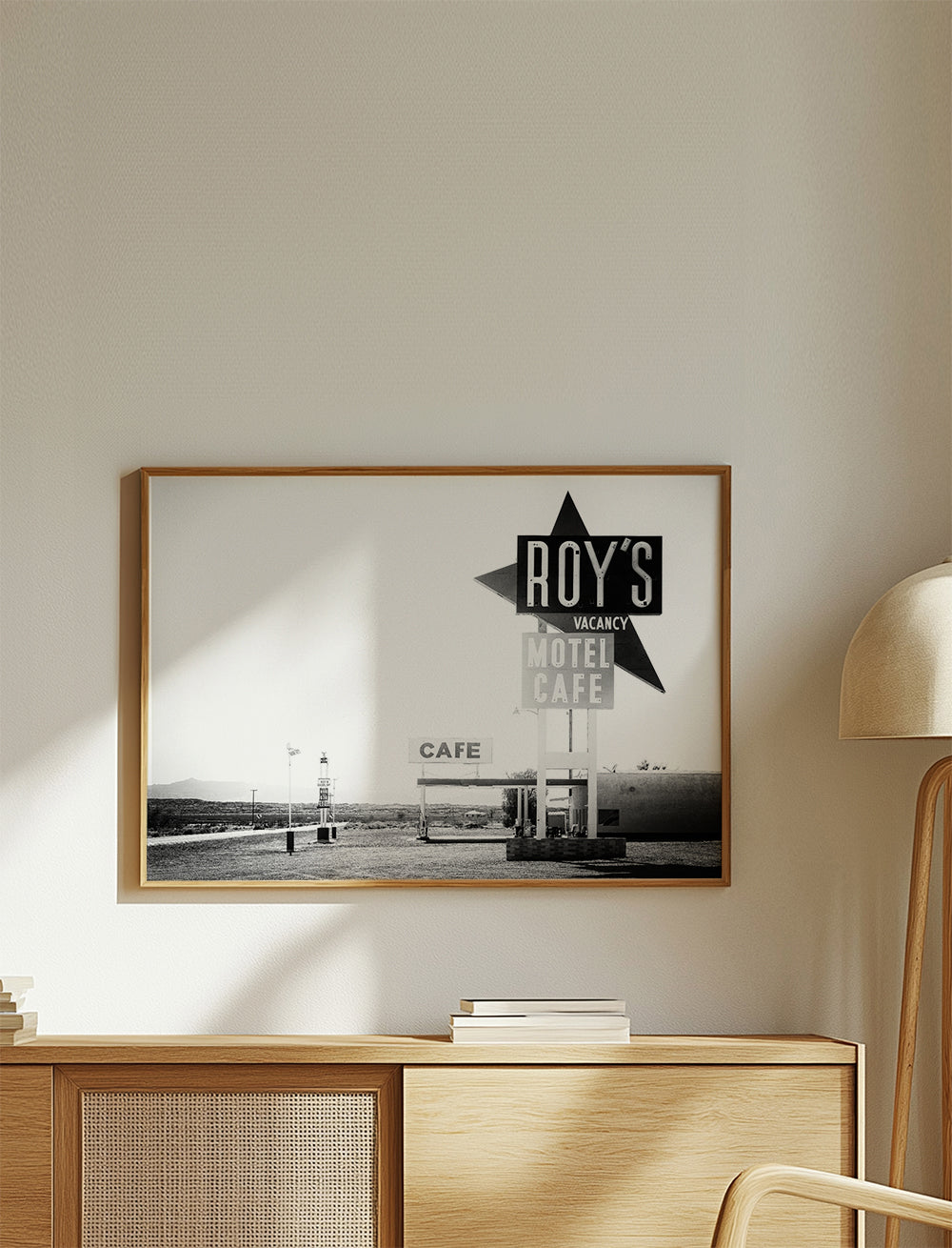 Vintage plakat Roy's Motel Café Route 66