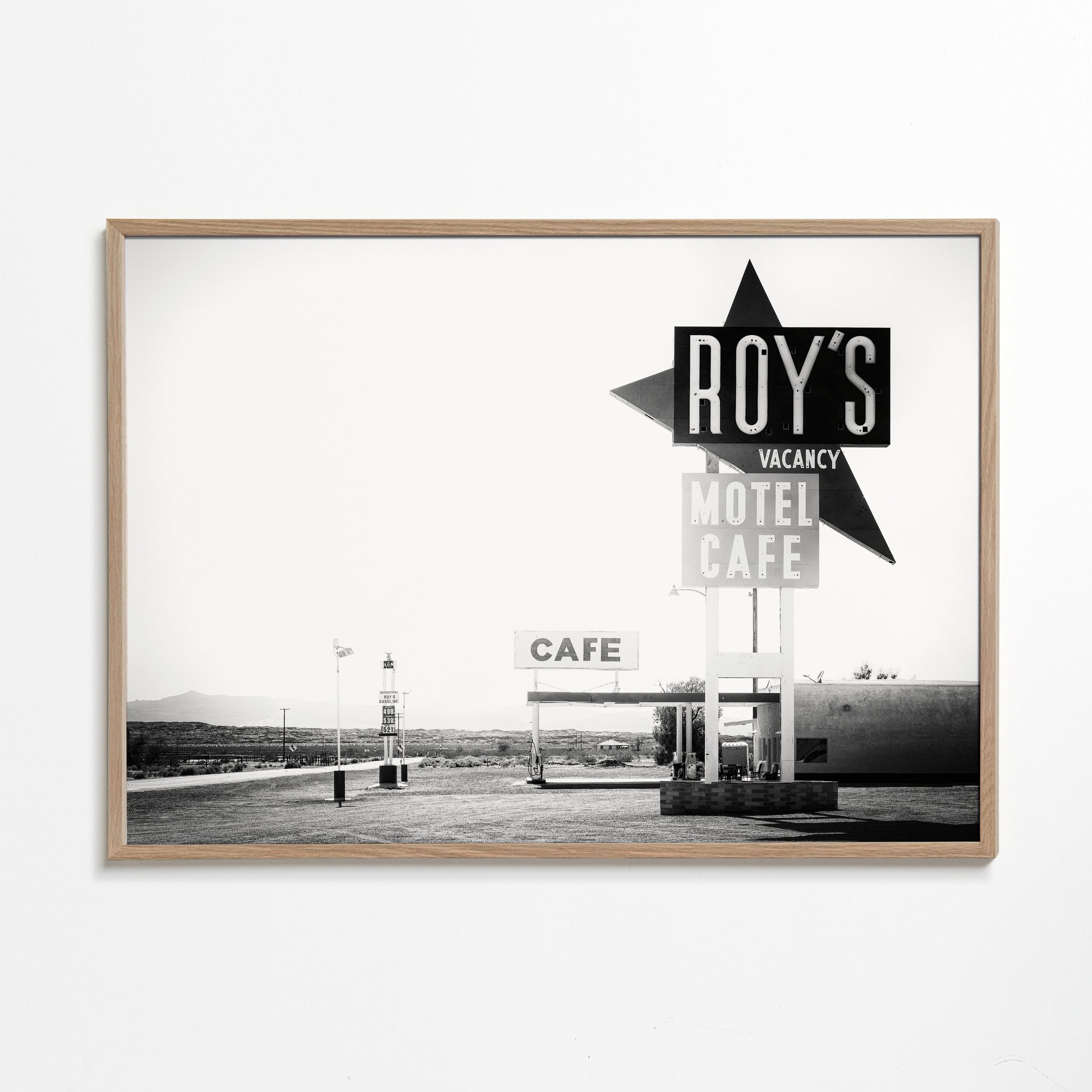 Vintage plakat Roy's Motel Café Route 66