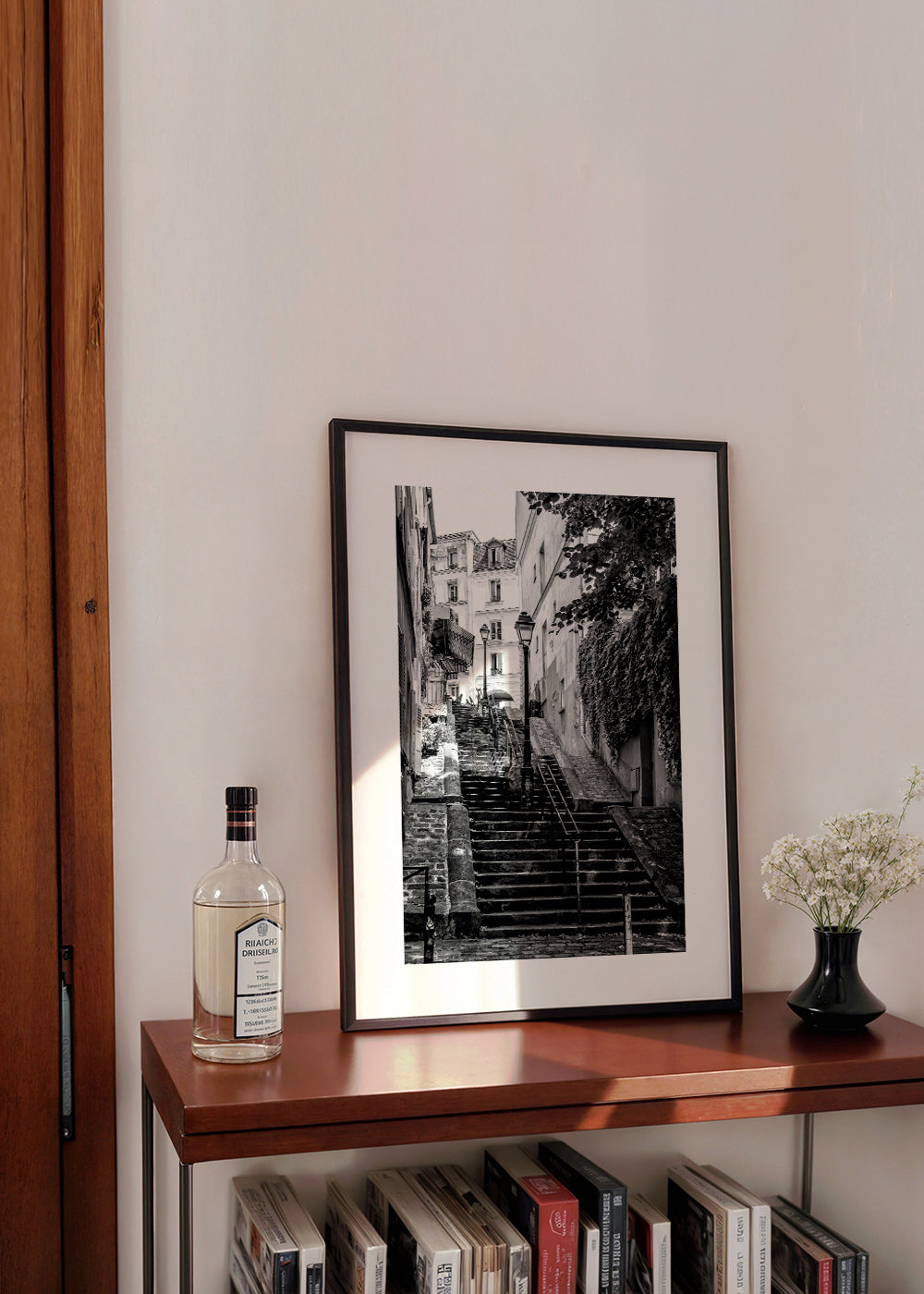 Køkkenkunst: Montmartre-trappen i sort-hvid