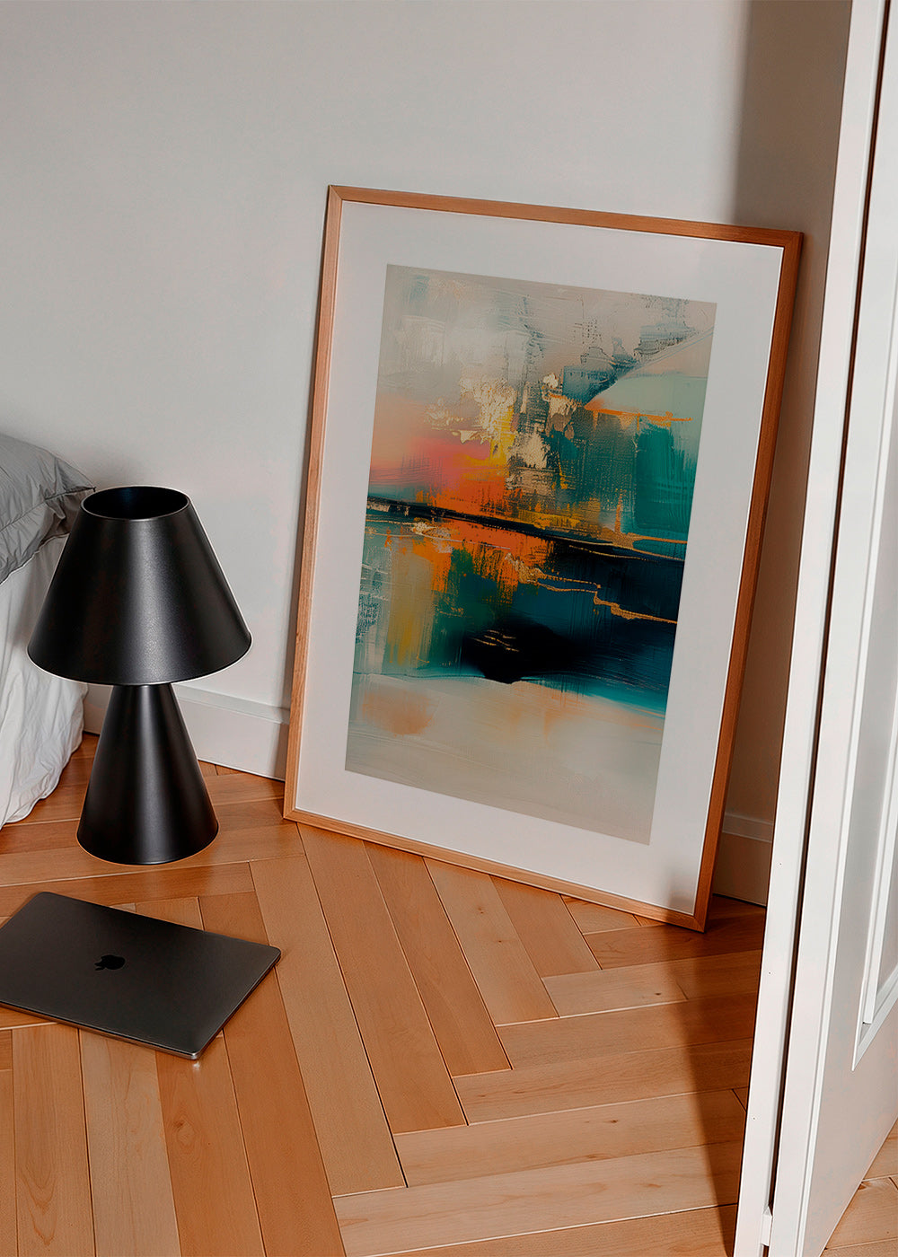 Abstrakt billede med vandreflektioner – Product3