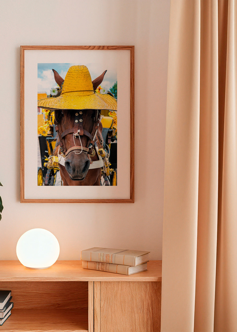 Hest med gul hat – Product2