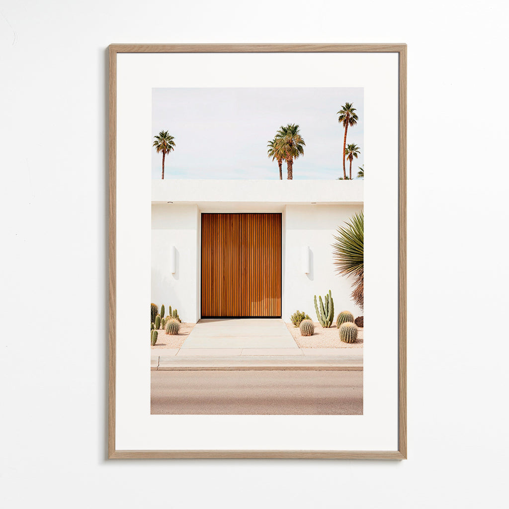 Arkitekturfotografi med lameldør – Oak Frame