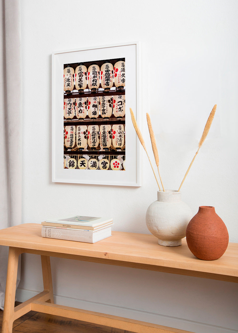 Fotografi af japanske lanterner på række – Product2