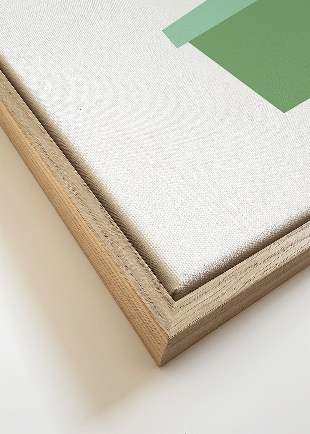 Botanisk plakat: minimalistisk kaktus i potte