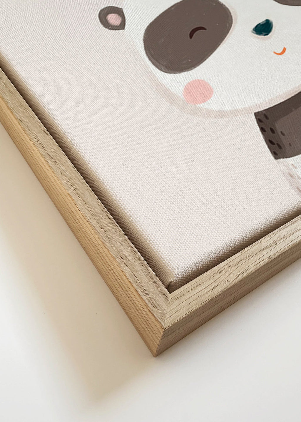Børneplakat sød panda illustration