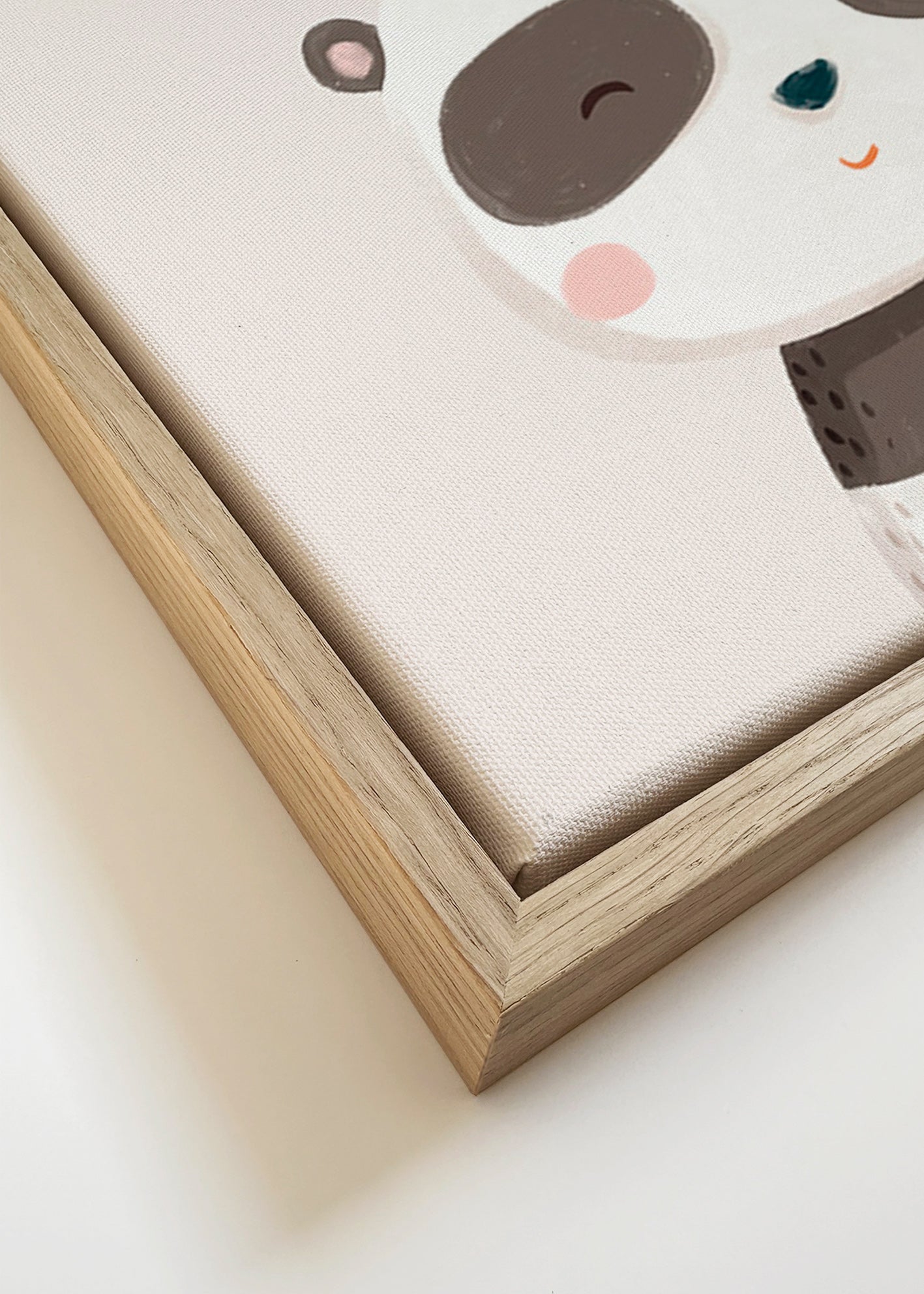 Børneplakat sød panda illustration