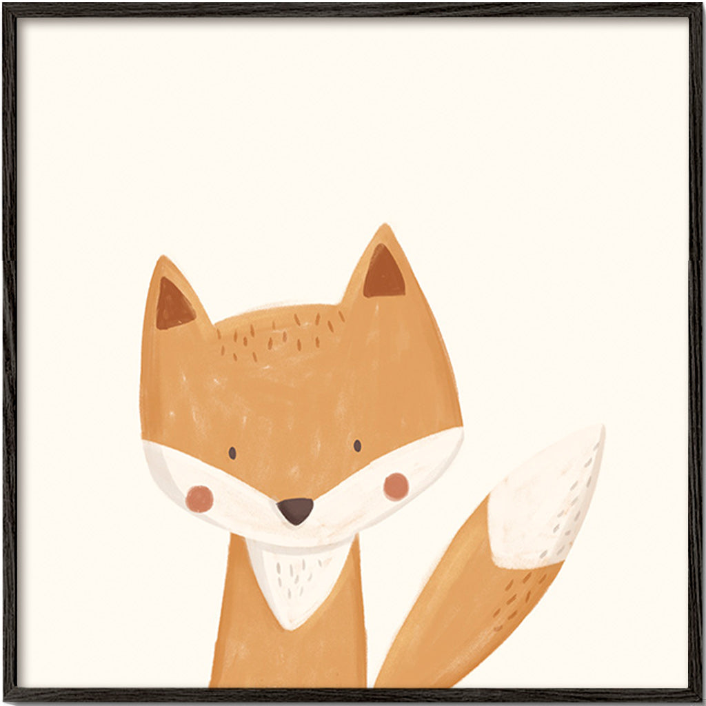Sød ræv illustration