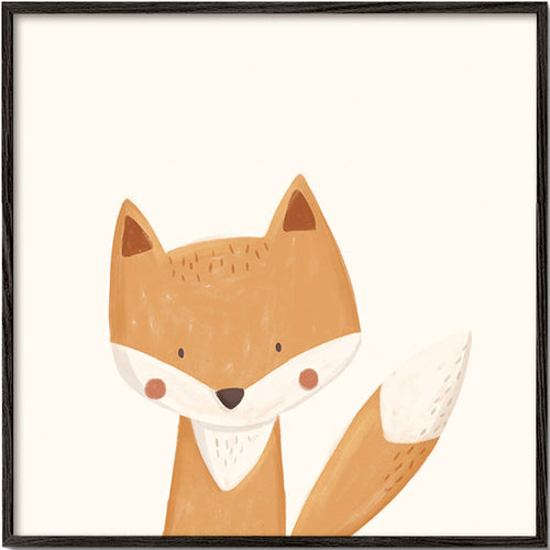 Sød ræv illustration
