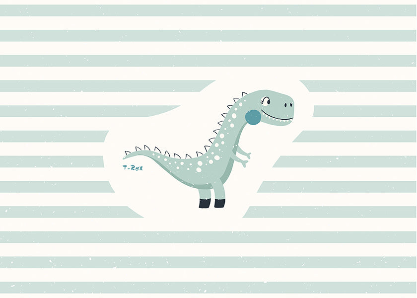 Børneplakat T-Rex sjov