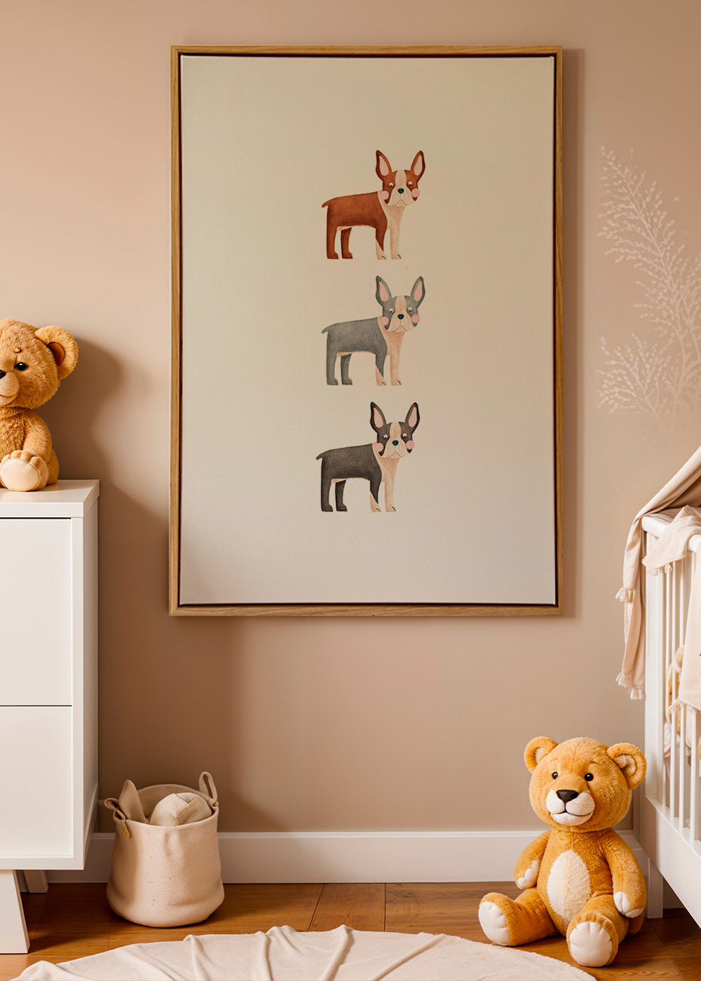 Kunst Tre Boston Terrier