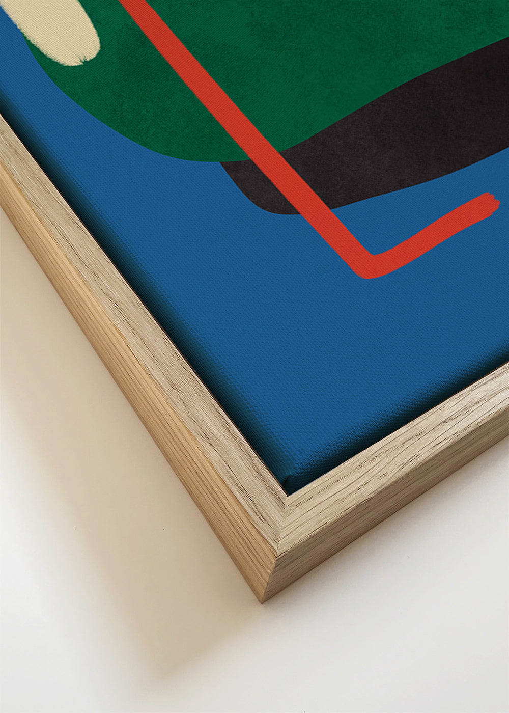 Illustration abstrakt ansigt