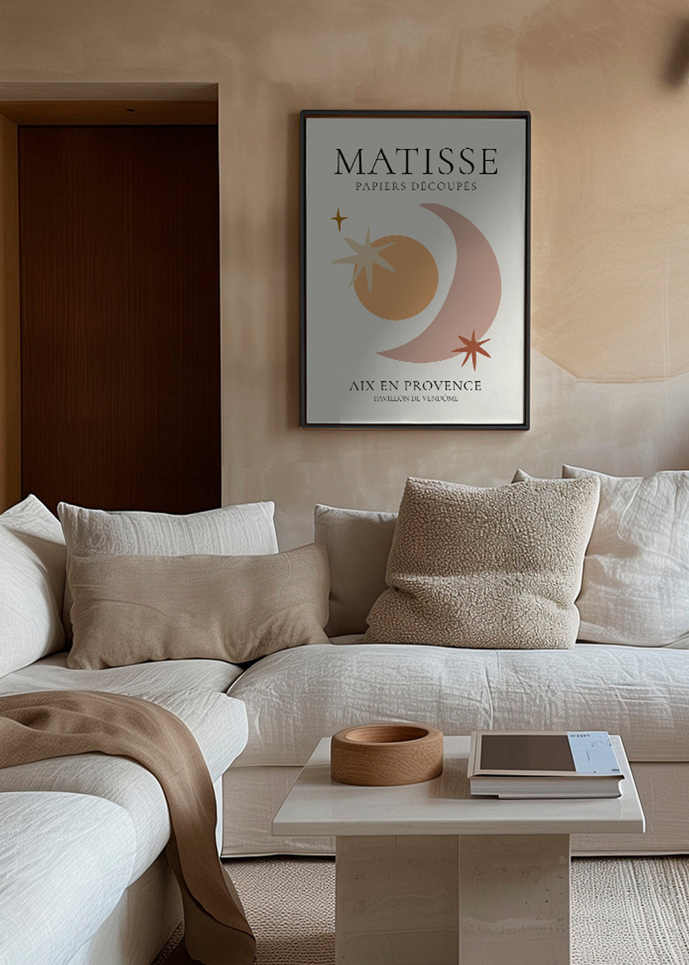 Illustration Matisse papiers découpés pasteltoner