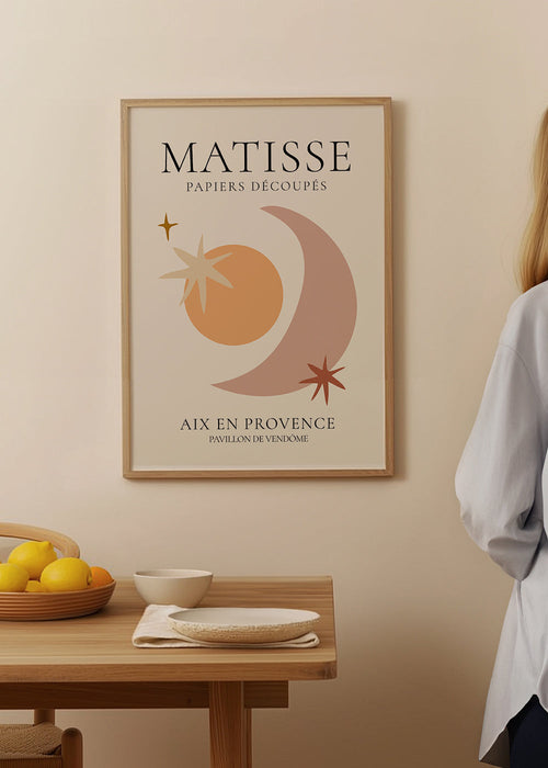 Illustration Matisse papiers découpés pasteltoner