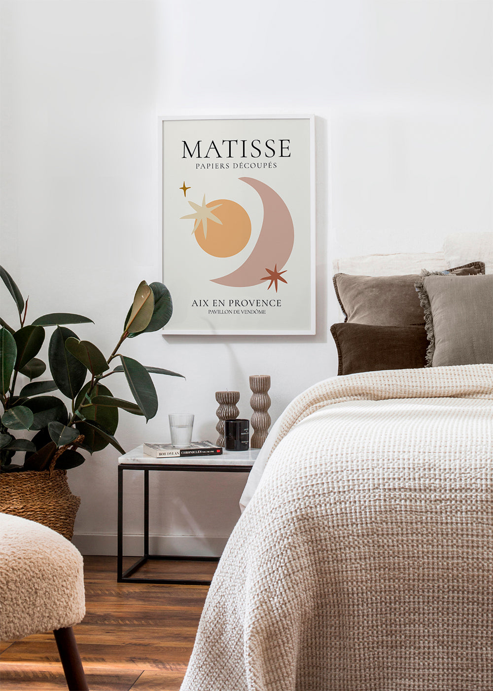 Illustration Matisse papiers découpés pasteltoner