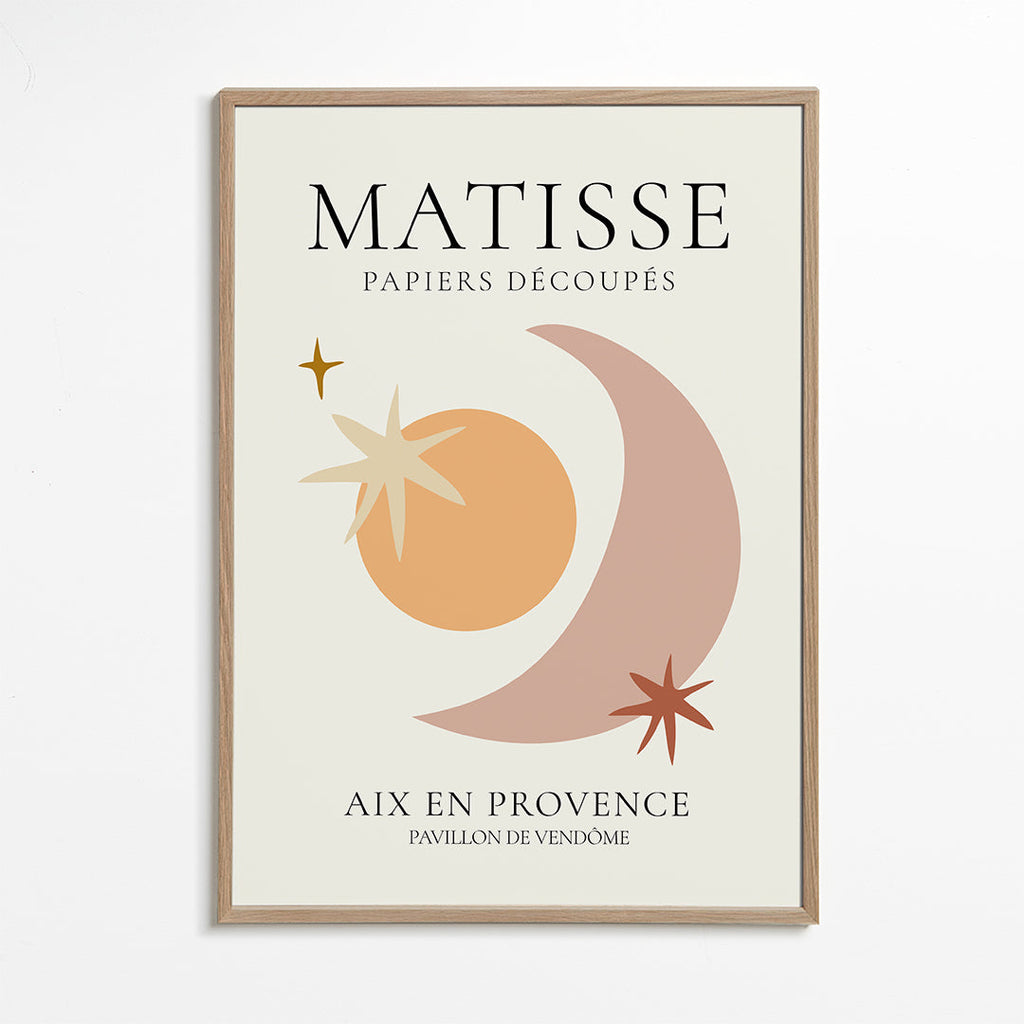 Illustration Matisse papiers découpés pasteltoner