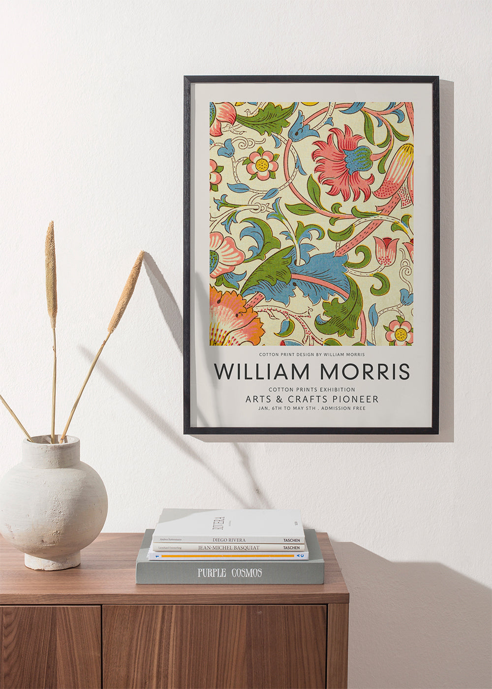 Botanisk plakat William Morris blomsterprint