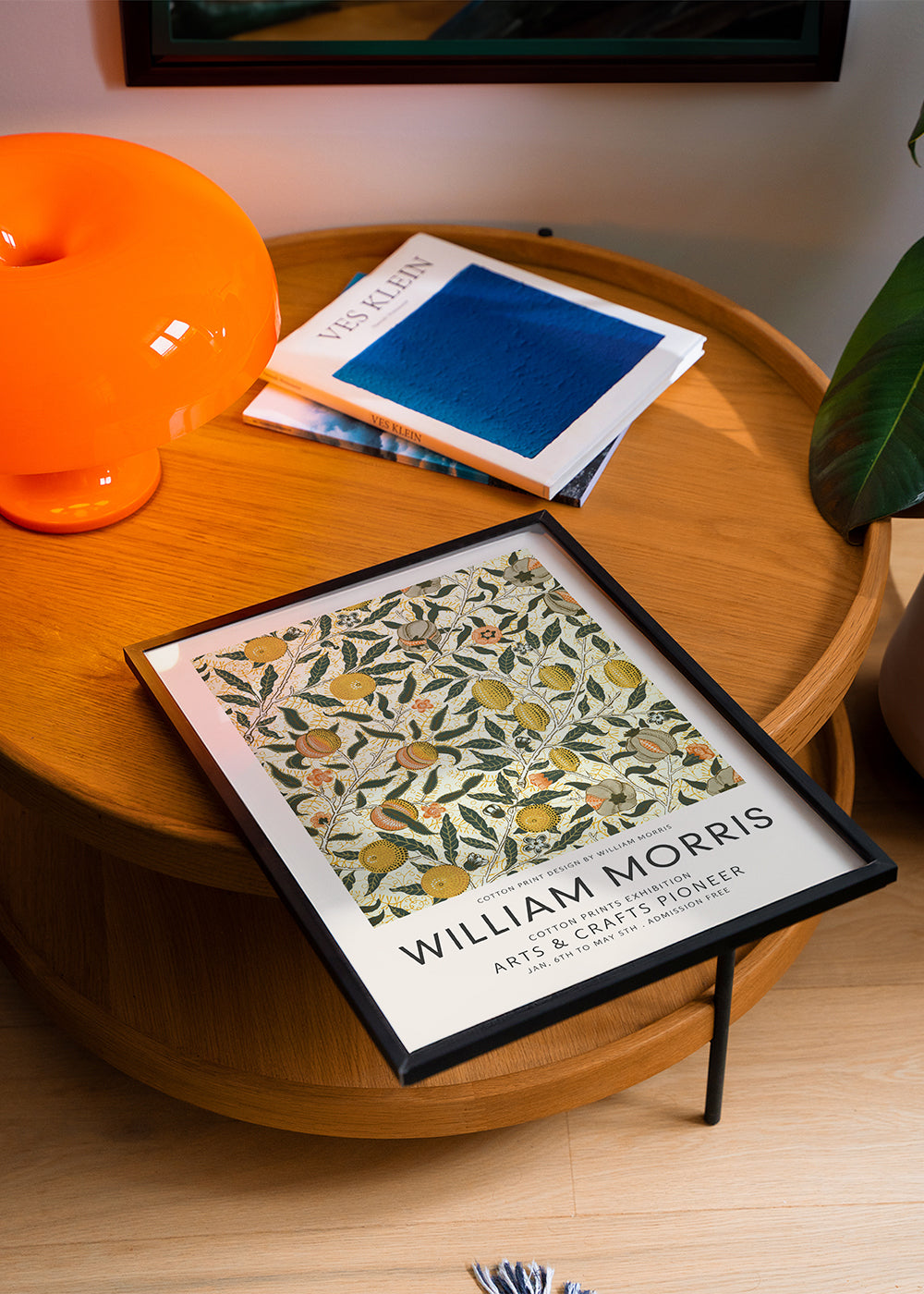 Botanisk plakat med frugtmønster William Morris