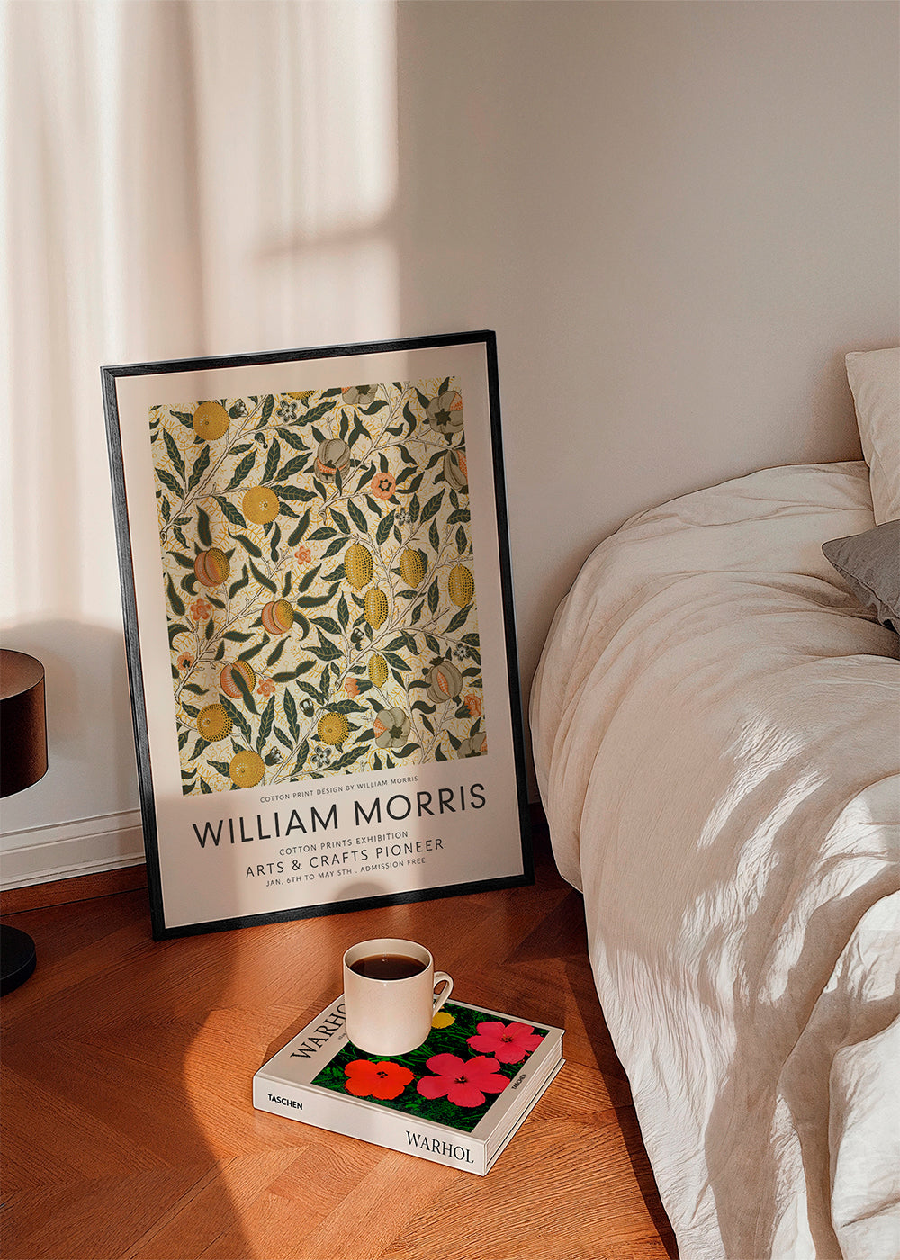 Botanisk plakat med frugtmønster William Morris