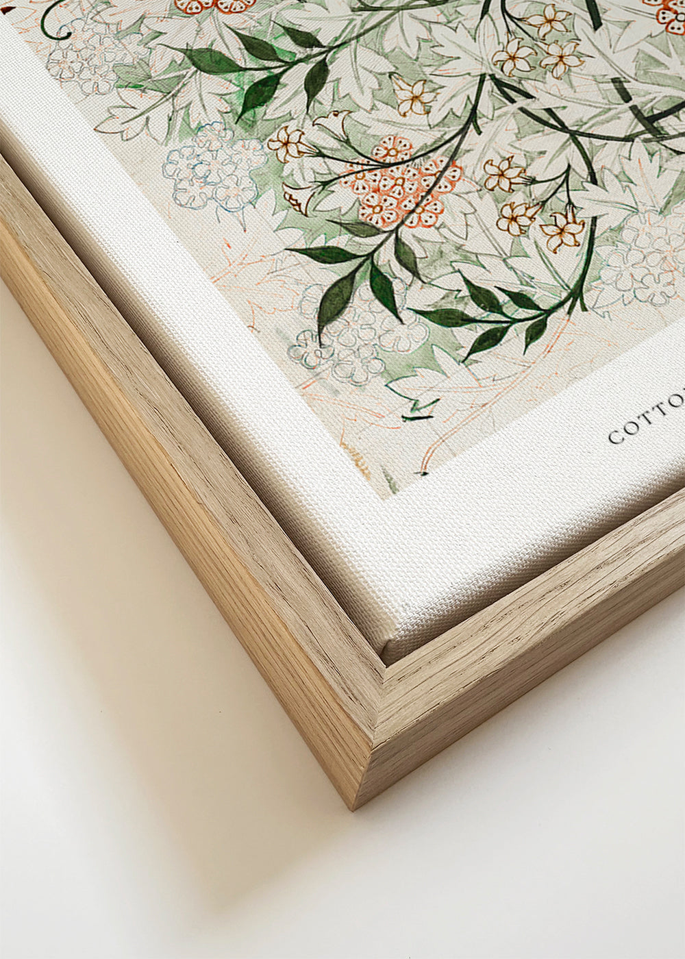 Botanisk plakat med jasmin af William Morris