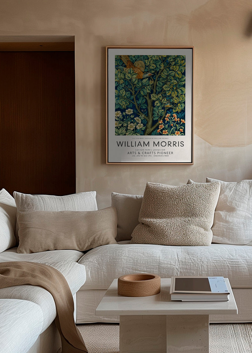 Botanisk plakat William Morris fasan