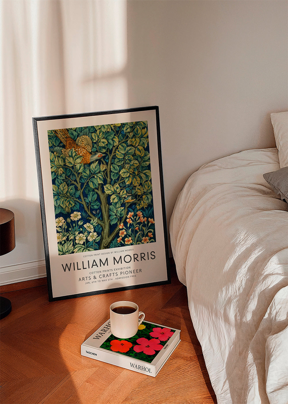 Botanisk plakat William Morris fasan