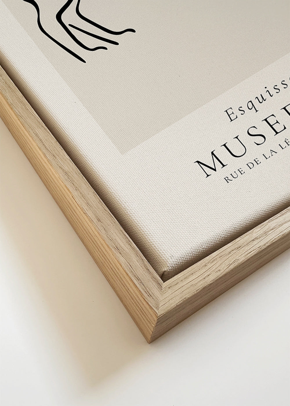 Minimalistisk katteillustration i linje