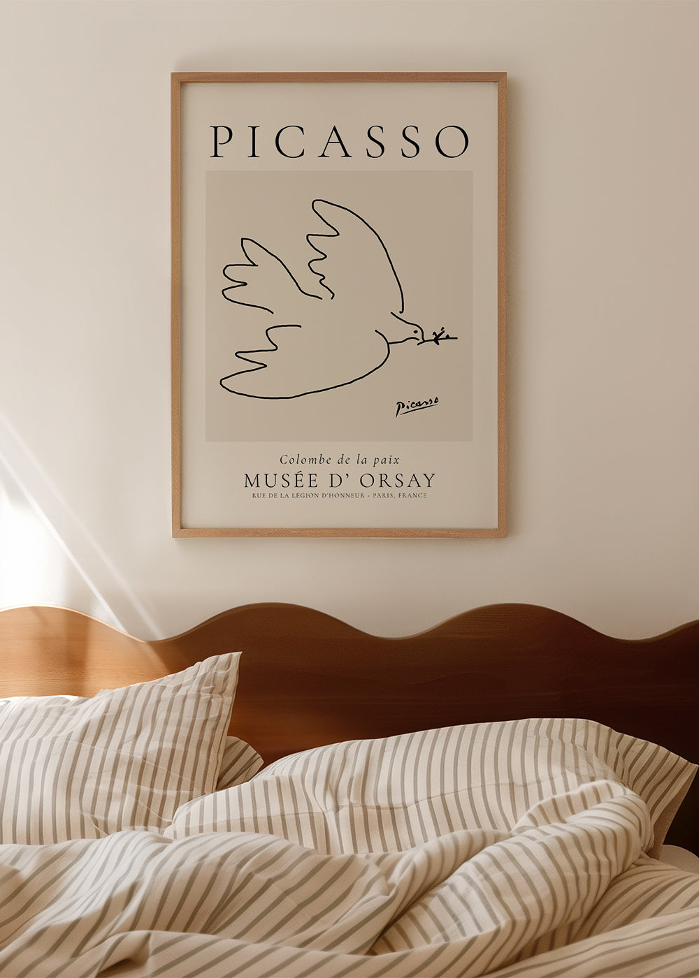 Picasso-due minimalistisk linjetegning