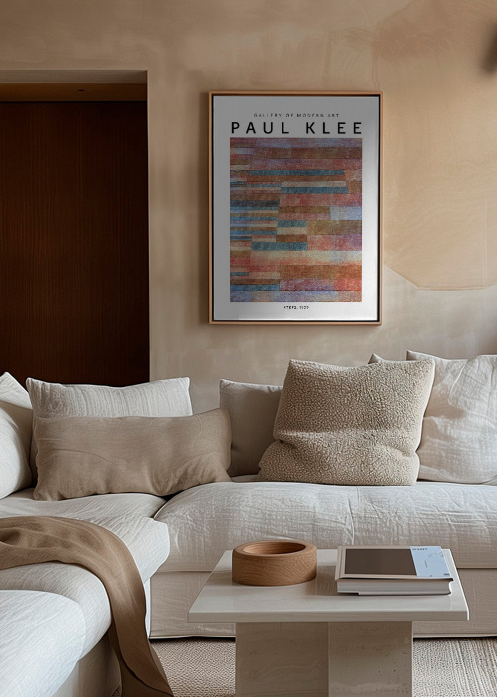 Abstrakt kunstværk Steps af Paul Klee