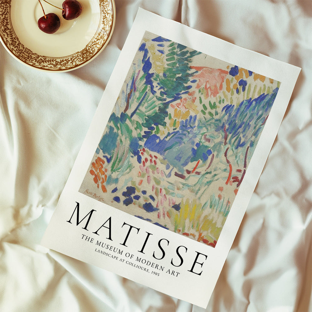 Landskabskunst Matisse Collioure 1905