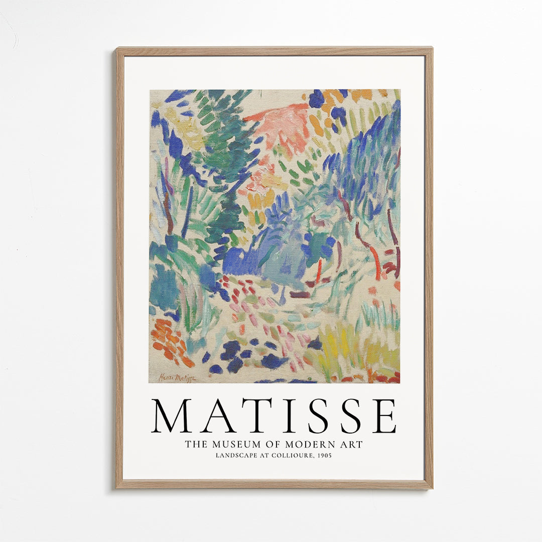 Landskabskunst Matisse Collioure 1905