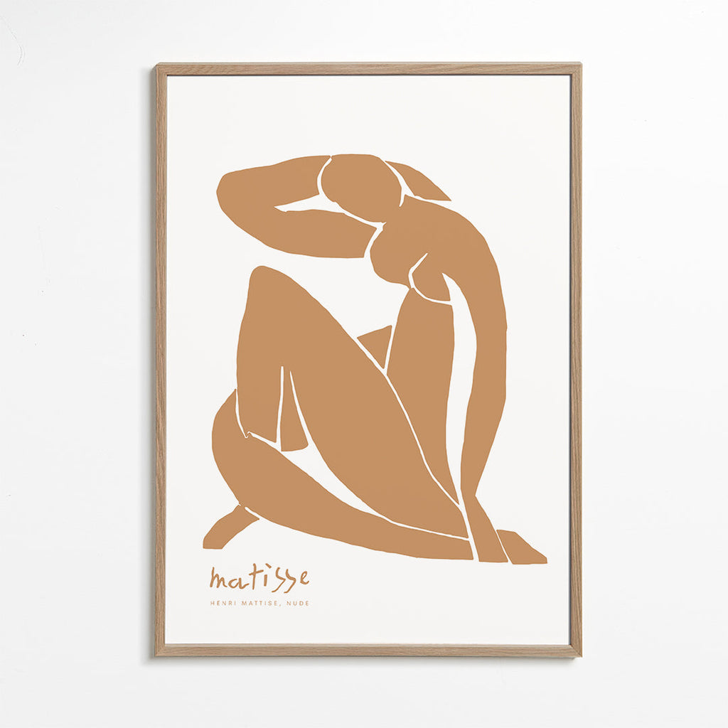 Illustration af kvindelig figur i minimalistisk stil